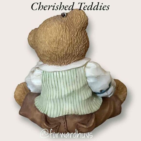 Cherished Teddies Charter Member Figurine "R. Harrison Hartford" - Dated 1996 - Picture 6 of 9